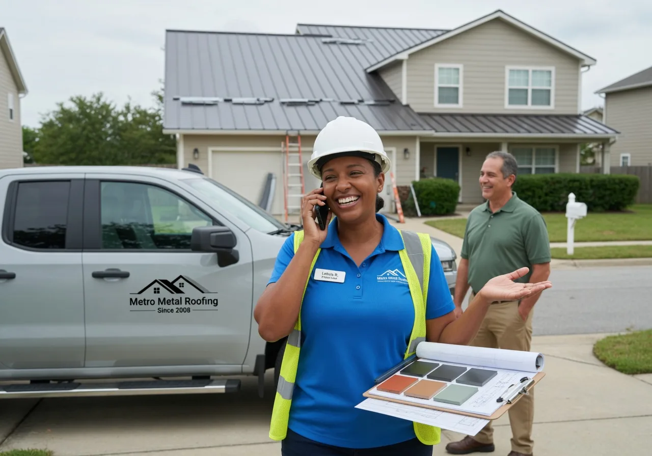 Storm Damage Metal Roof Repair in Detroit, ME